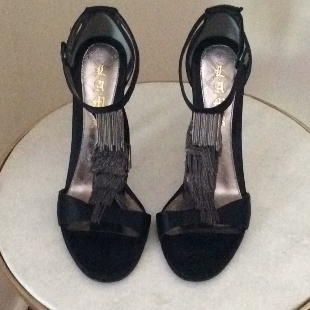 Lamb Satin Heels